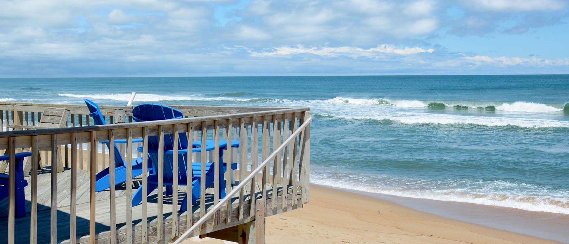 Beach View from one of our Cape Hatteras Vacation Rentals