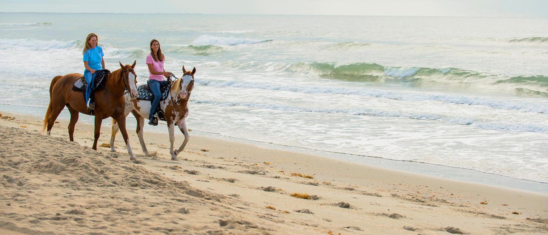 Horse Back Riding near our Vacation Rentals in Hatteras Island